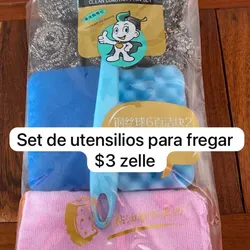 Set de limpieza para la cocina 