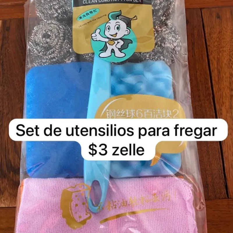 Set de limpieza para la cocina 