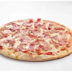 Pizza Familiar de Queso Gouda y Jamón