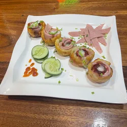Tostones Rellenos de Jamón