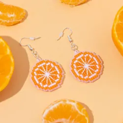 Aretes Naranja