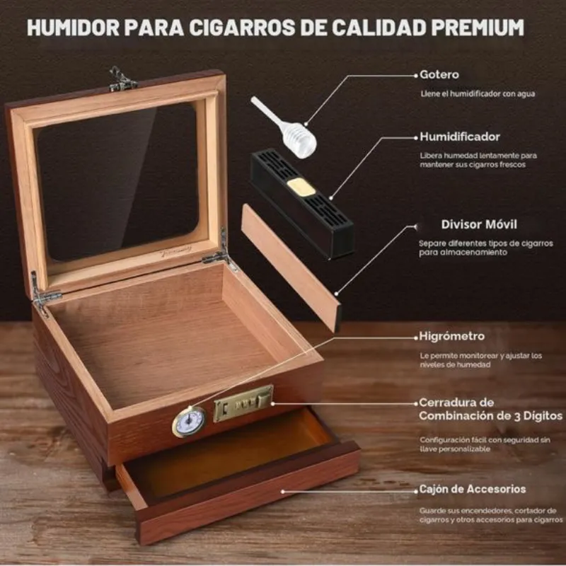 Humidor de caja