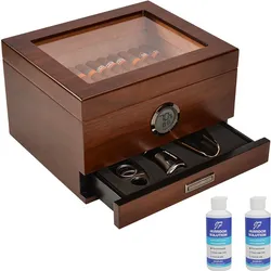Humidor de caja para más de 25 tabacos