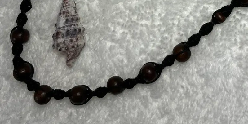 Collar macramé 
