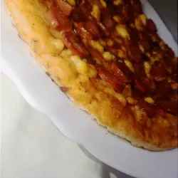 Pizza de Salchicha 