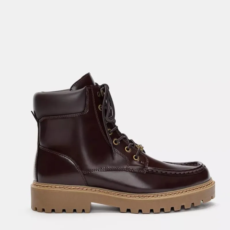 Pull&Bear Lace Up Boots