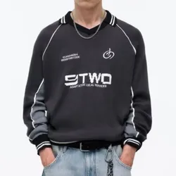 Pull&Bear Long Sleeve Polo Shirt