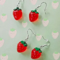 Aretes de Fresa 