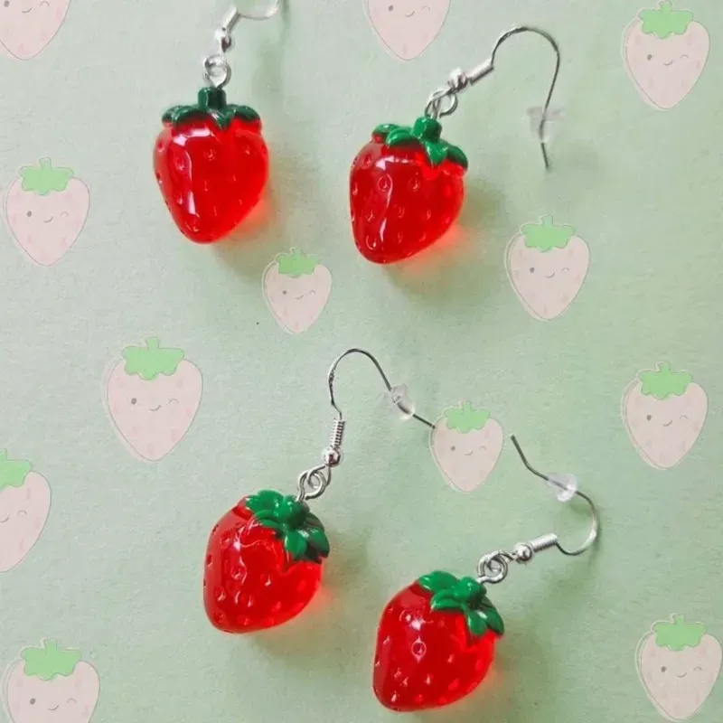 Aretes de Fresa 