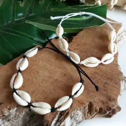 Pulseras de conchas 