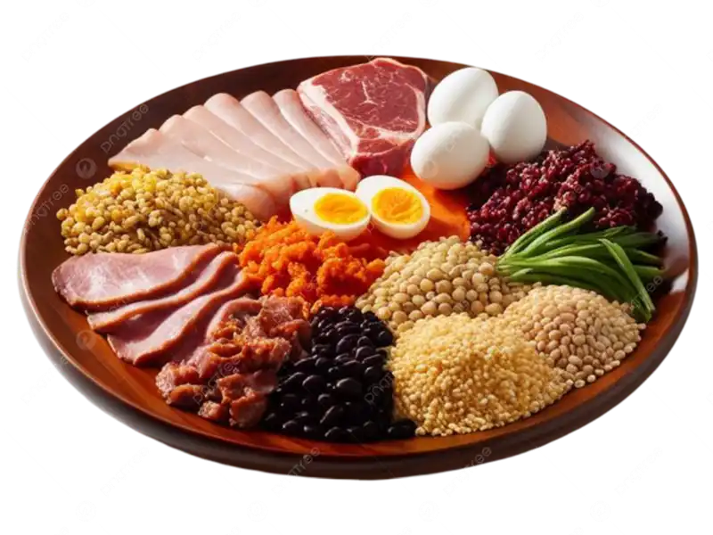 Carnes y granos 