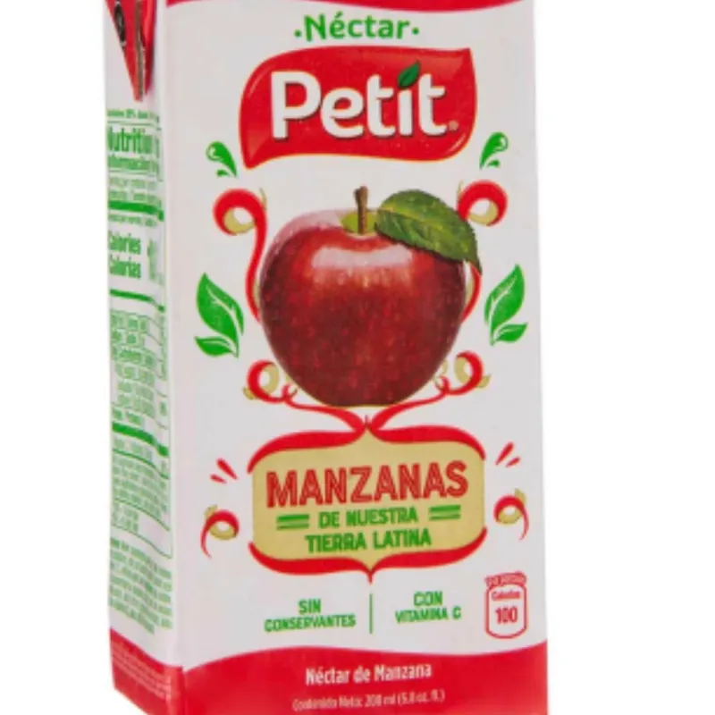 Jugos de cajita (manzana)