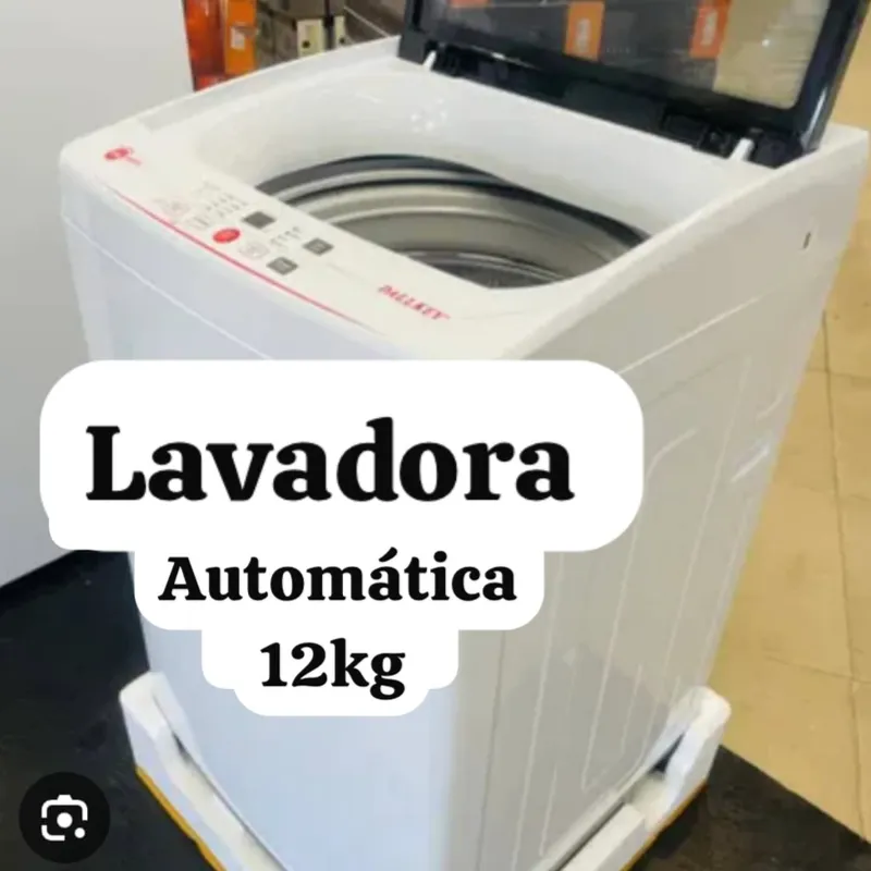 Lavadora automática 12kg