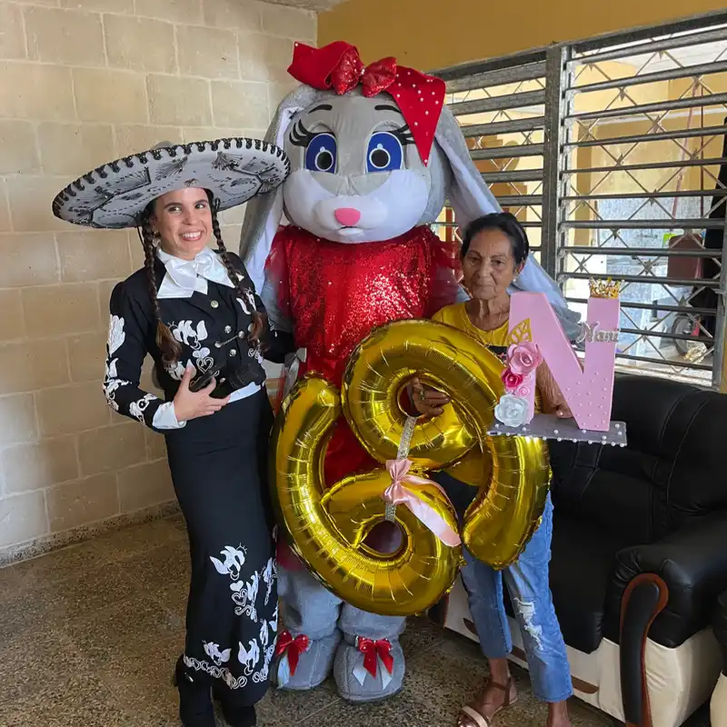 Nuestra amada coneja Cloe 