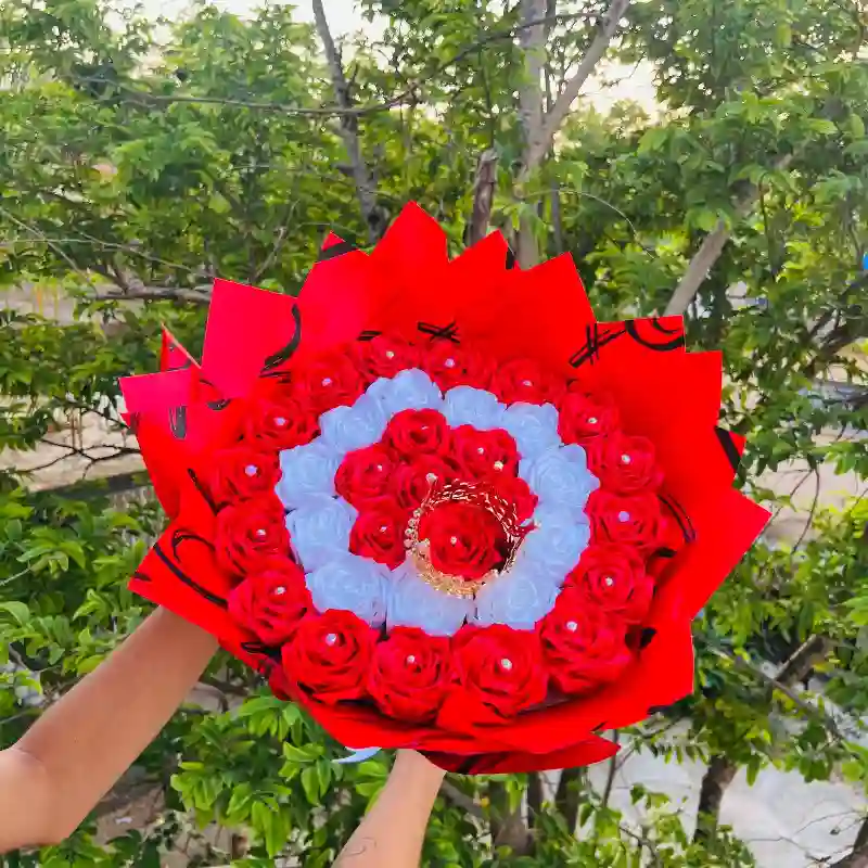 Ramo eterno rojo 