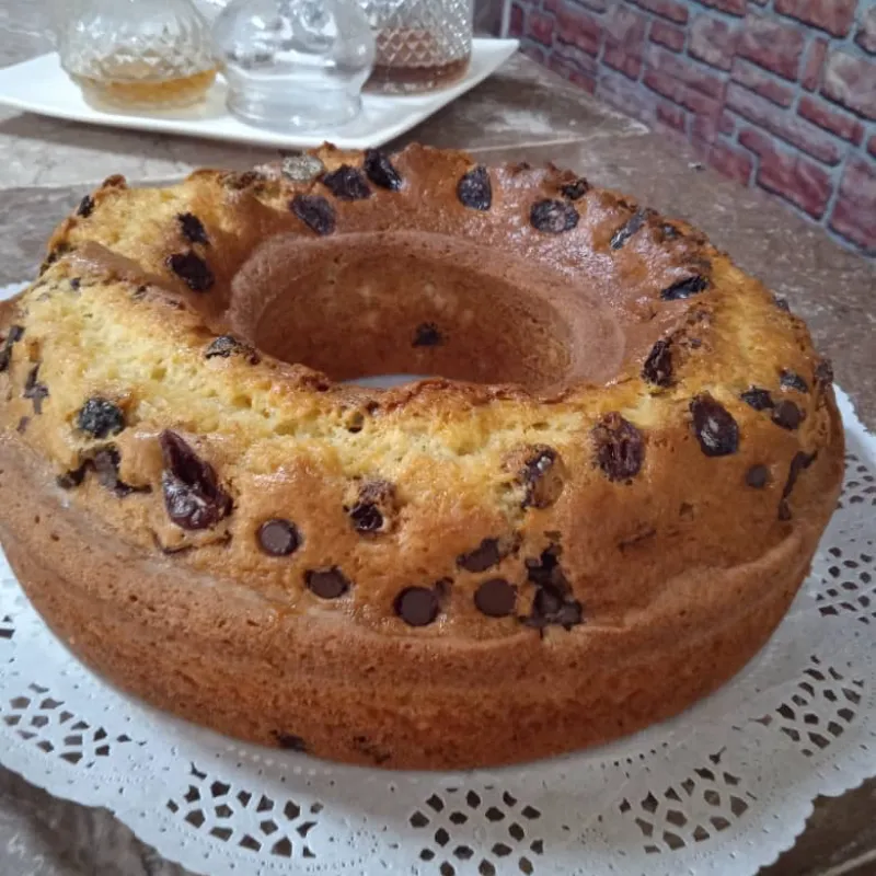 Roscón con pasas 