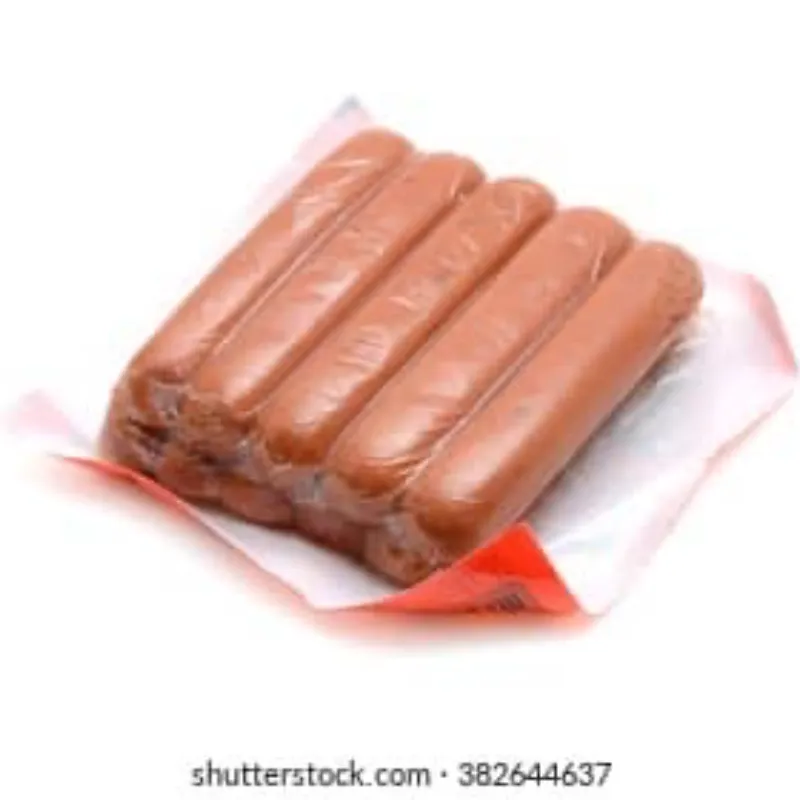 Salchichas de pollo 