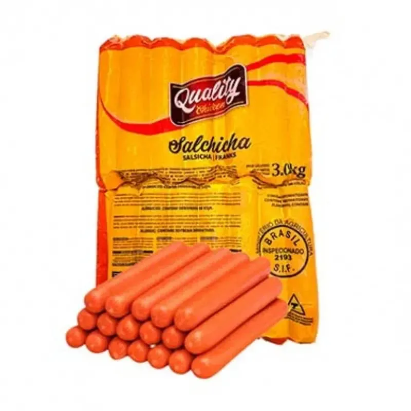 Salchichas de pollo 