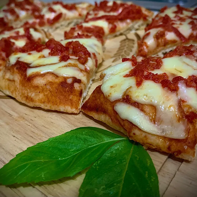 Pizza de chorizo