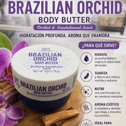 Crema Brazilian Orchid con esencia de sándalo 170g