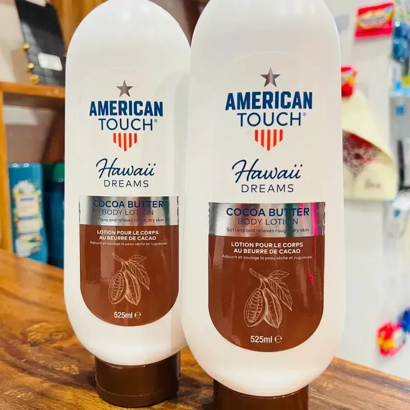 Crema corporal American touch 525ml de cacao 🍫 