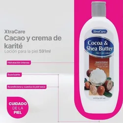 Crema corporal de Cacao y manteca de karité 591ml