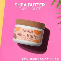 Crema Exfoliante corporal de manteca de karité 300g