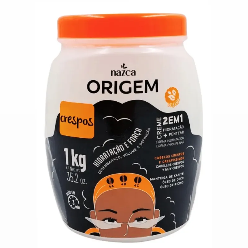 Crema Origem 2 en 1 Crespos 1kg