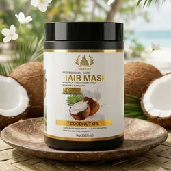Crema tratamiento sin sal Aceite de Coco 1kg 🥥
