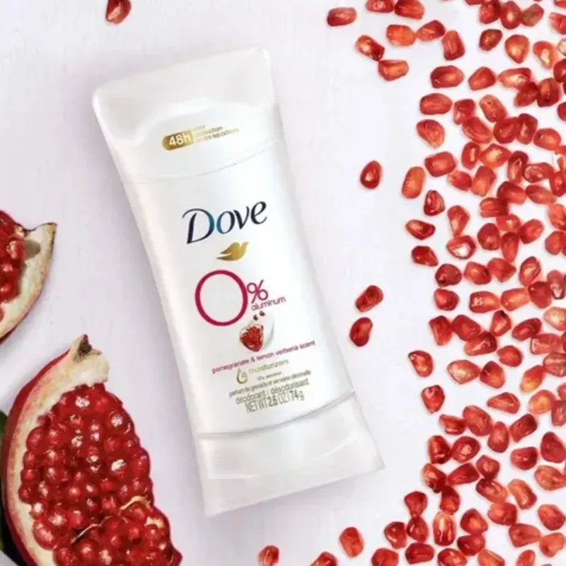 Desodorante Dove de granada y limón 