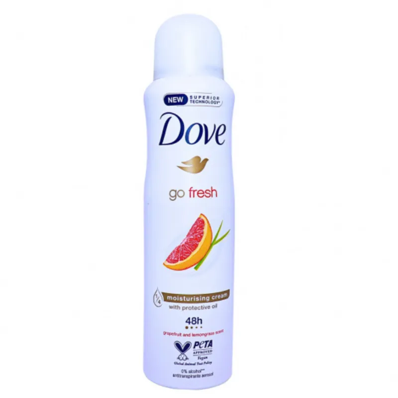 Desodorante Dove Go Fresh de pomelo y limón🍋‍🟩