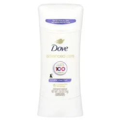 Desodorante Dove Invisible Sheer Fresh.