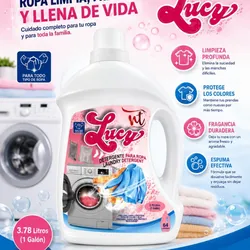 Detergente Lucy 3.78L(1 galón)