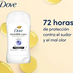 Dove invisible care Anti-manchas 45g