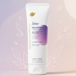 El Sérum Corporal en Crema Dove de Ácido Hialurónico 200ml
