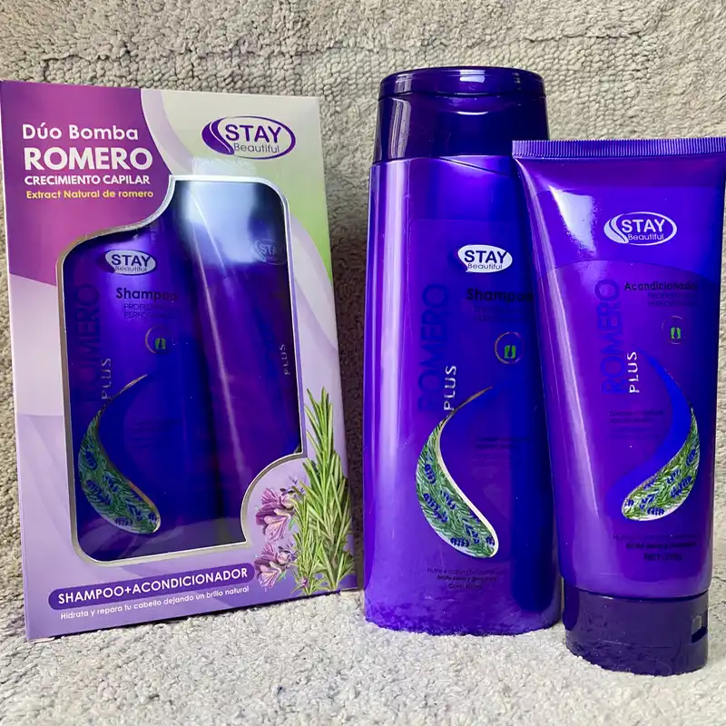 Juego de Shampoo+Acondicionador de Romero 