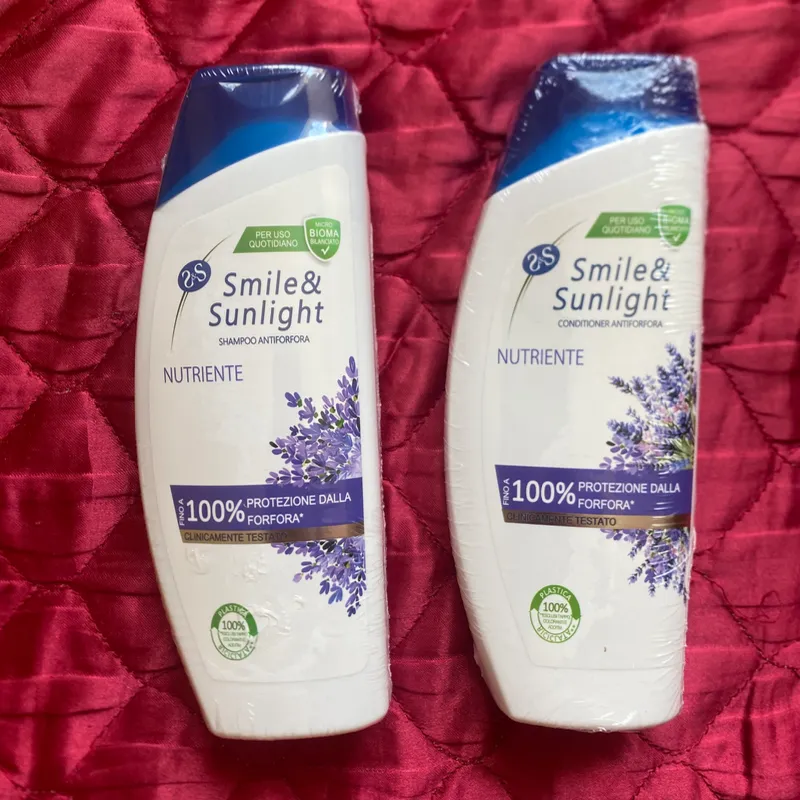 Juego de Shampoo+Acondicionador Smile&Sunlight 400ml