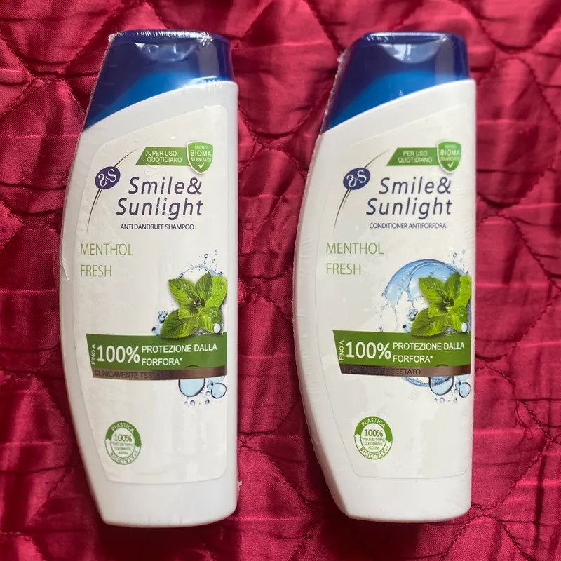 Juego de Shampoo+Acondicionador Smile&Sunlight 400ml