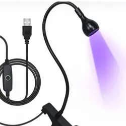 Lámpara de gel adaptable con su cable