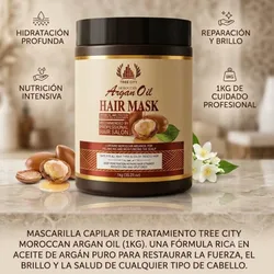 Mascarilla capilar Aceite de Argán 1kg