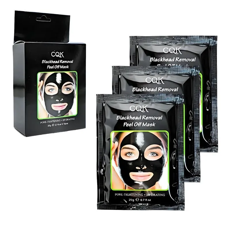 Mascarilla de puntos negros