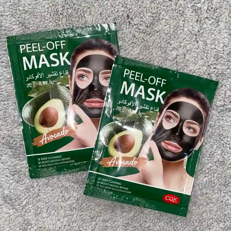 Mascarilla de puntos negros 🥑 