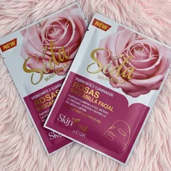 Mascarilla facial de rosas 🌹