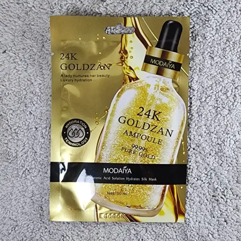 Mascarilla hidratante 24k