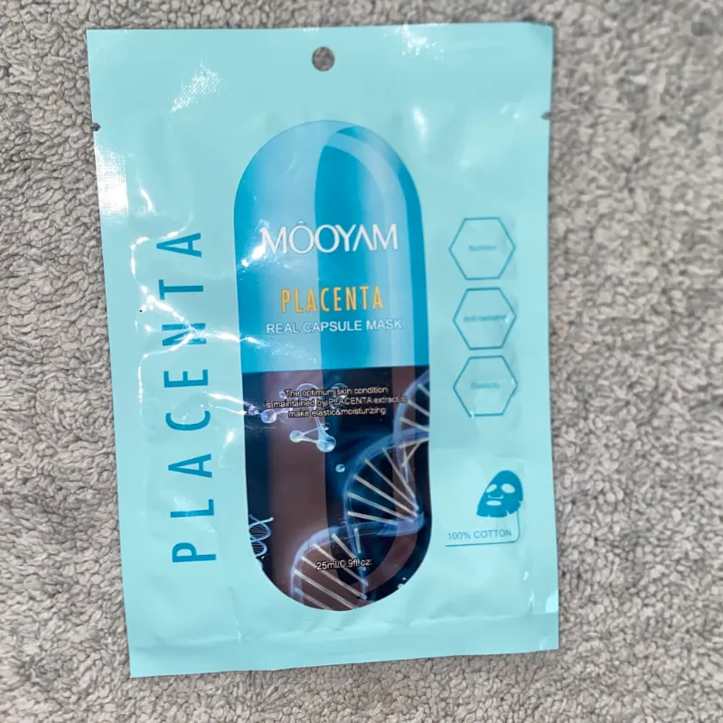 Mascarilla hidratante de placenta 