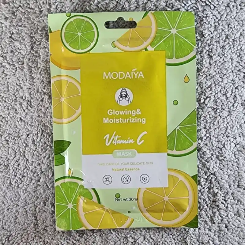 Mascarilla hidratante de Vitamina C
