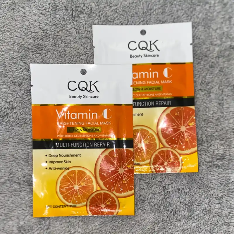 Mascarilla hidratante de Vitamina C