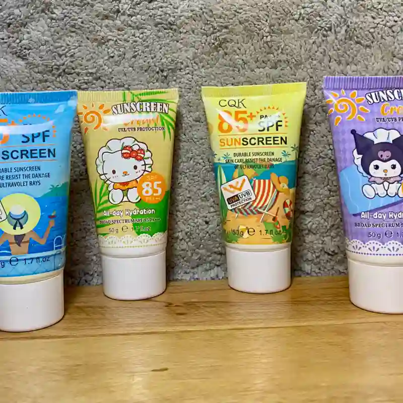 Protectores solares 50g