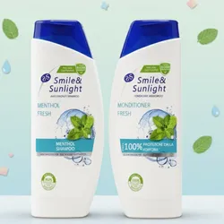 Juego de Shampoo+Acondicionador Smile&Sunlight 400ml