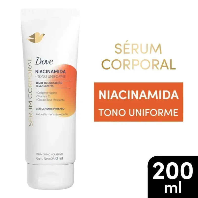Serum corporal DOVE niacinamida + tono uniforme 